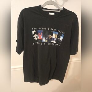 Vintage Jesus and Mary Chain tour shirt 1994-1995 stoned and dethroned